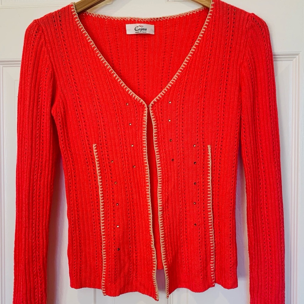 Bright Neon Pink Cardigan